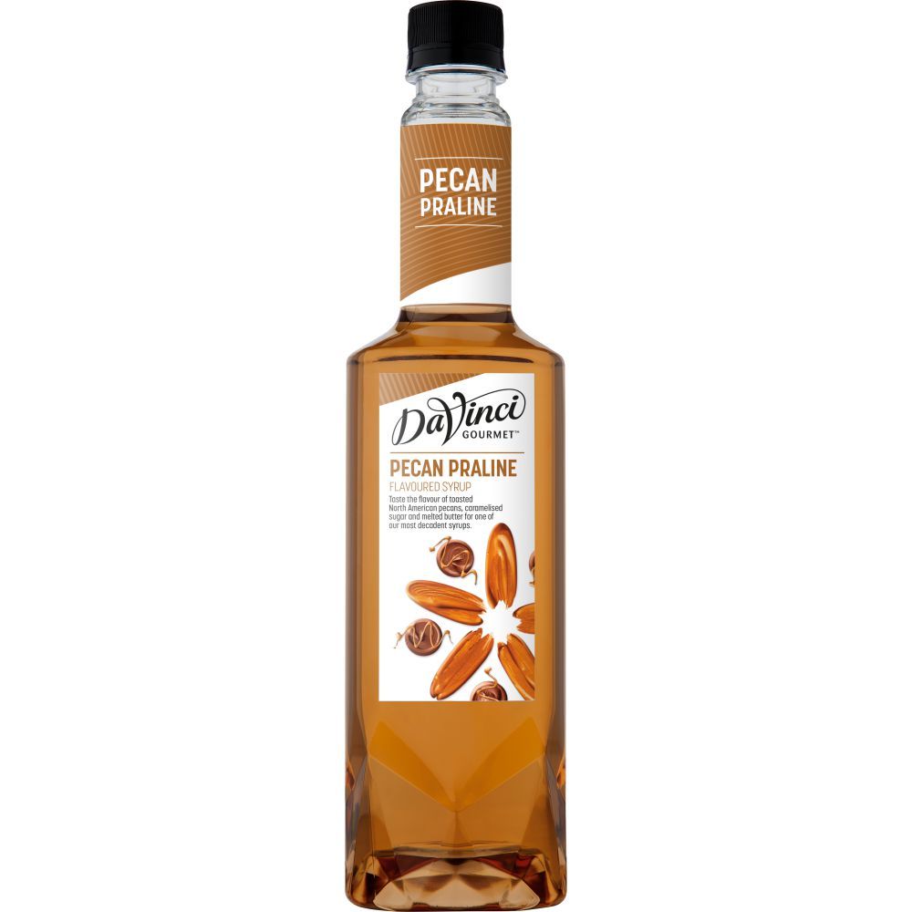 Siro kẹo Caramen Hồ Đào Davinci Gourmet (DVG Pecan Praline Classic Syrup) - chai 750ml