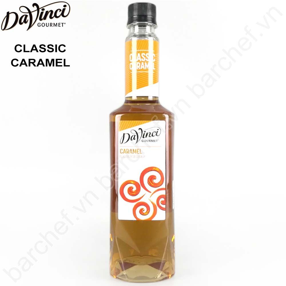 Siro Caramen Davinci Gourmet (DVG Caramel Classic Syrup) - chai 750ml