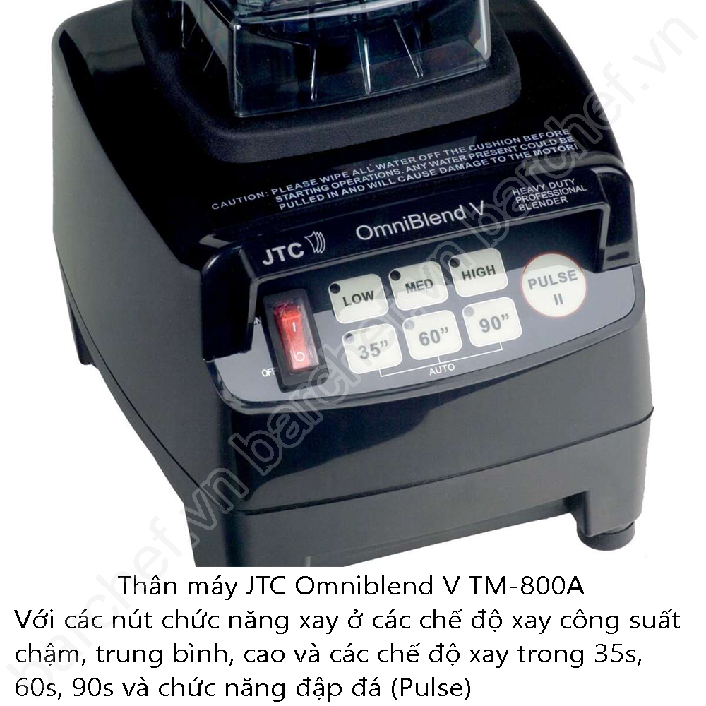 Máy xay sinh tố JTC Omniblend V (Model TM-800A)