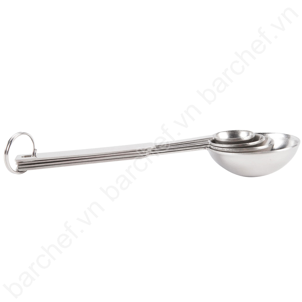 Bộ 4 thìa định lượng teaspoon bằng thép không gỉ