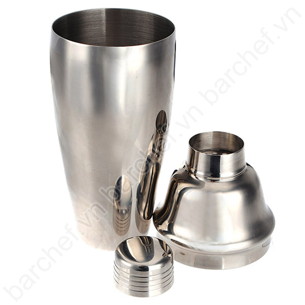 Bình lắc shaker inox 750ml (750cc) (dáng vintage bc01)