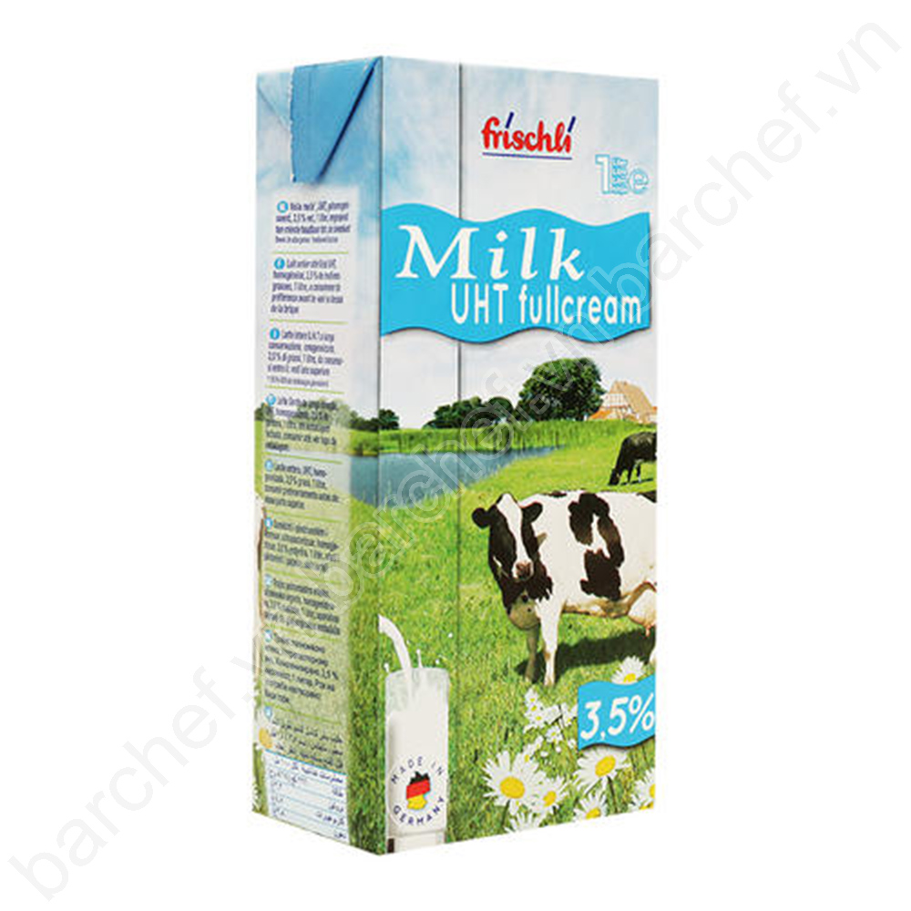 Sữa tươi nguyên kem Frischli 3,5% béo hộp 1L (UHT Full Cream)