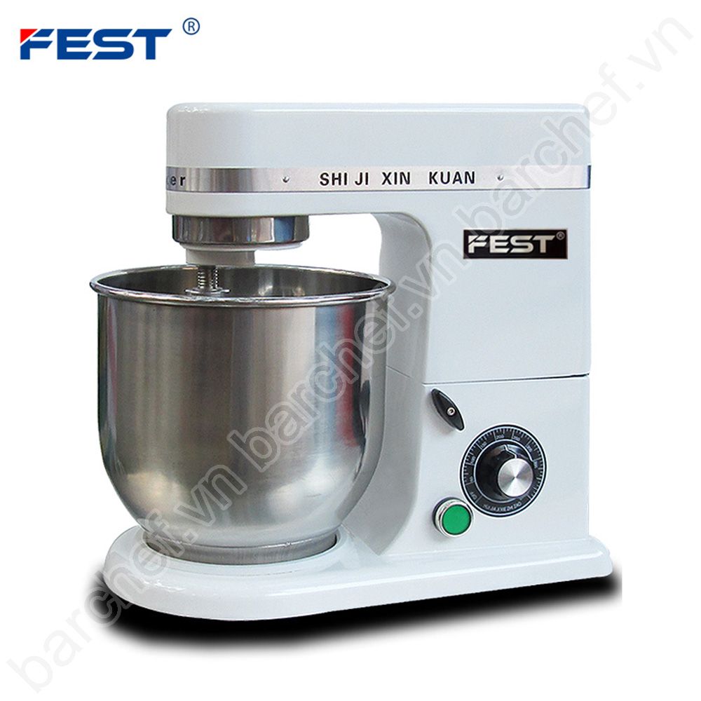 Máy trộn và đánh bột, trứng, kem, sữa FEST Professional 7L