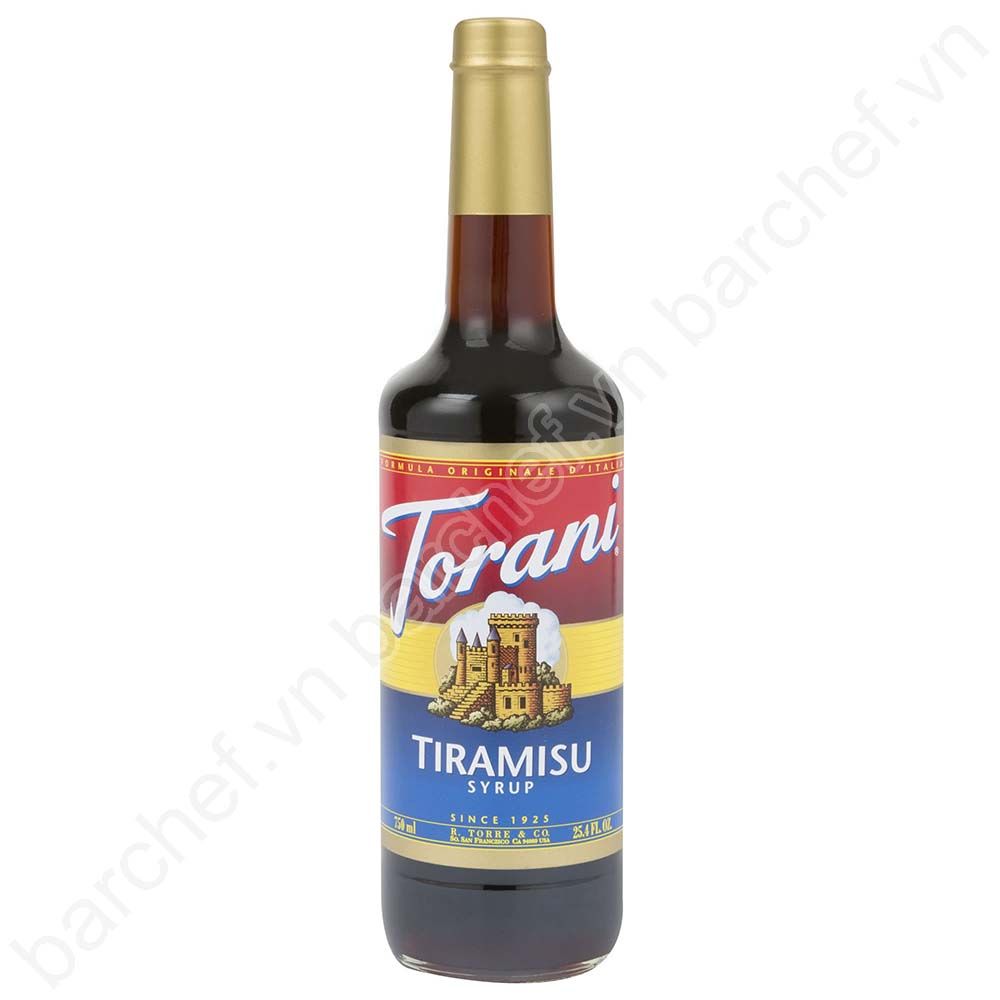 Siro bánh Tiramisu Torani (Tiramisu syrup) - chai 750ml