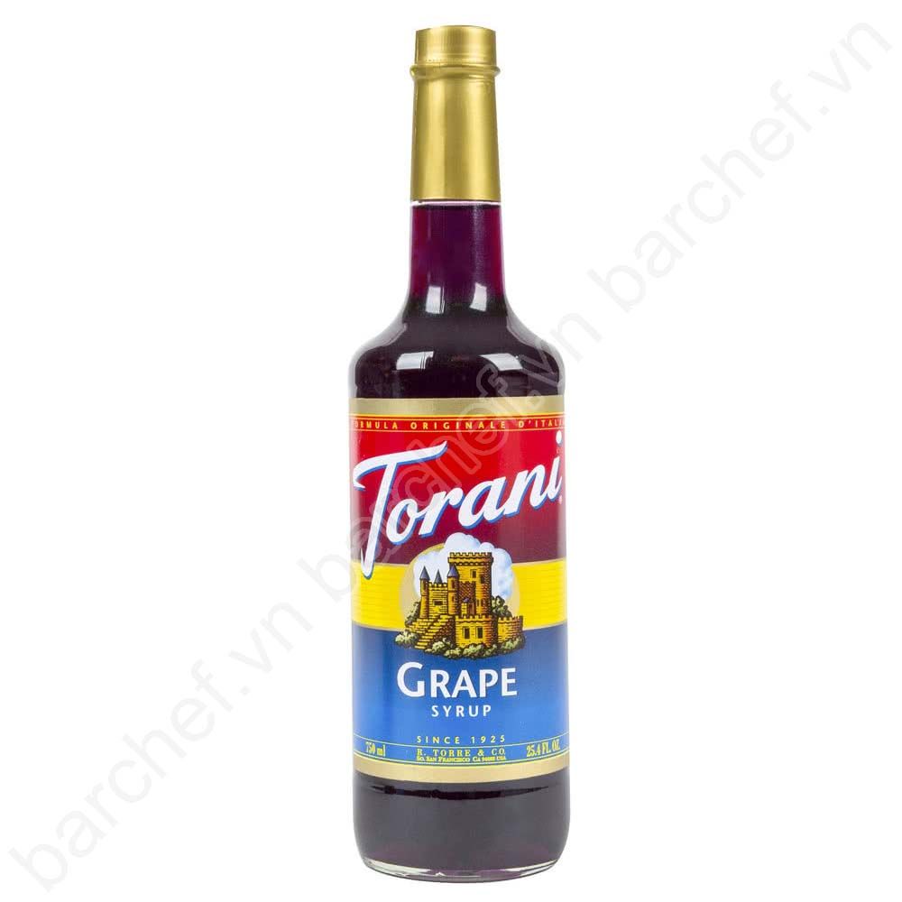 Siro Nho Torani (Grape syrup) - chai 750ml