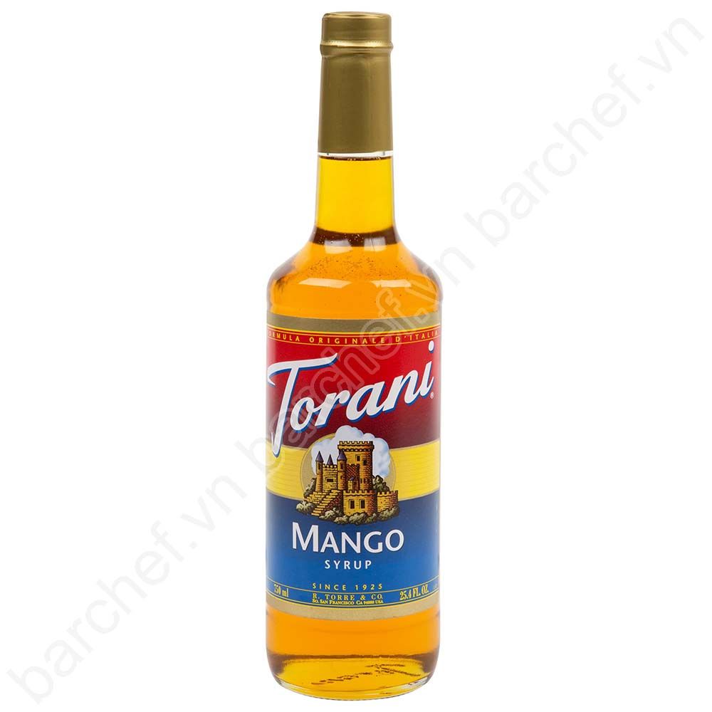 Siro Xoài Torani (Mango syrup) - chai 750ml