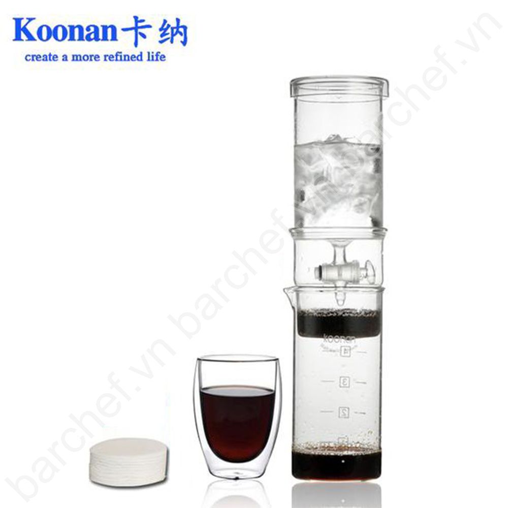 Bộ pha cà phê lạnh nhỏ giọt Koonan Cold Brew 400ml (KN-4501)