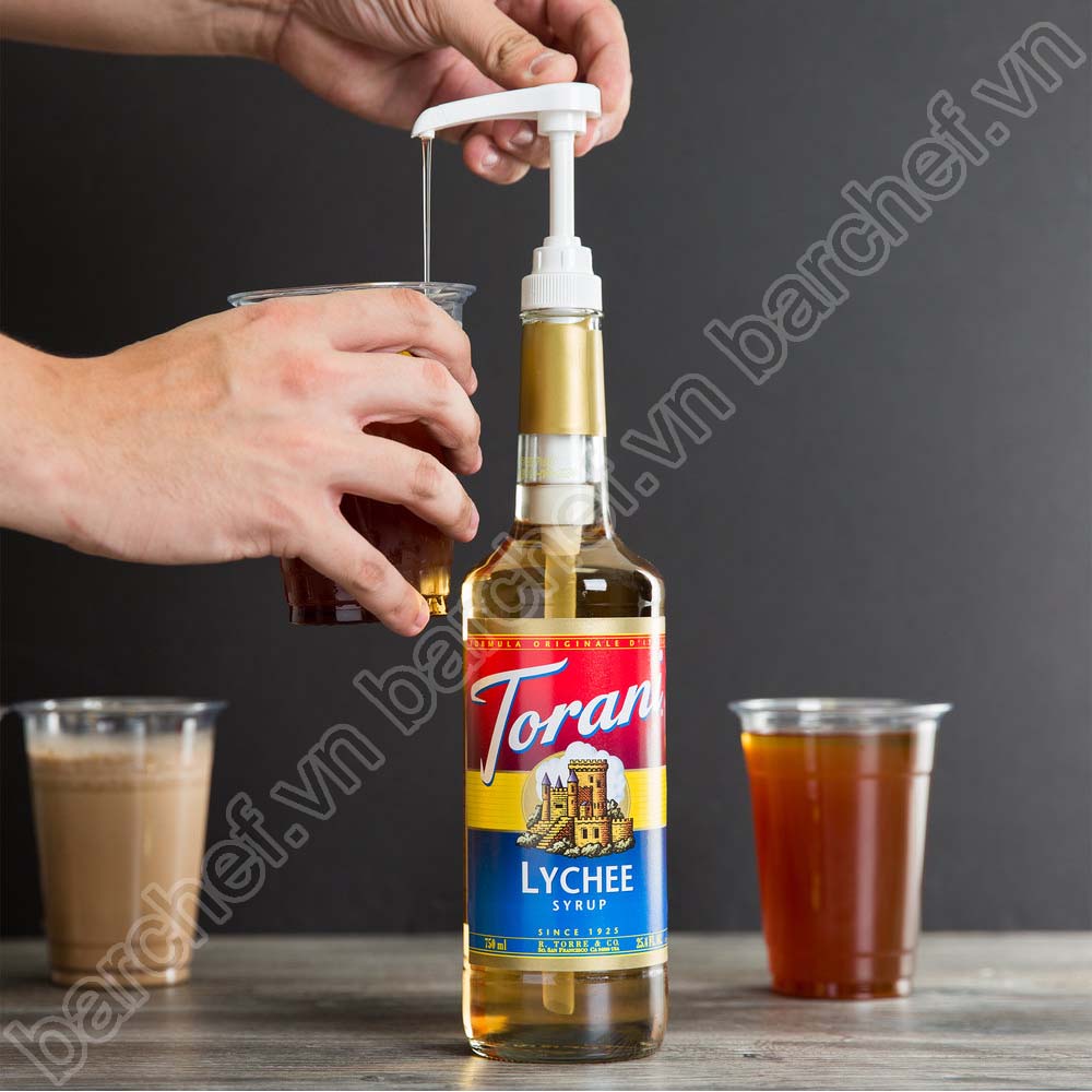 Siro Vải Torani (Lychee syrup) - chai 750ml