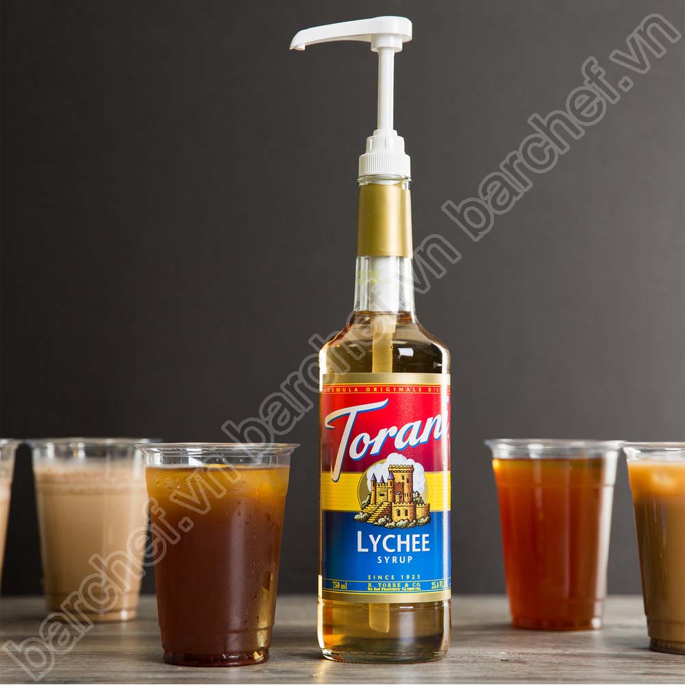 Siro Vải Torani (Lychee syrup) - chai 750ml