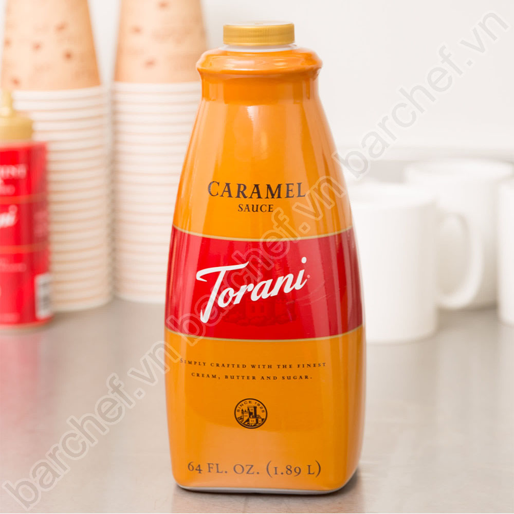 Sốt Caramen Torani (Caramel sauce) - chai 1,89L