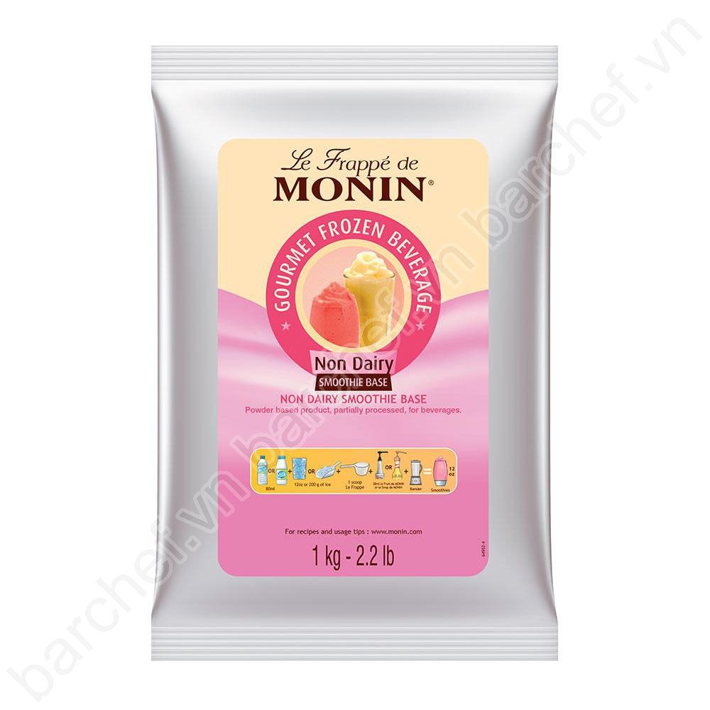 Bột Mix (Bột Frappe) Monin Non Dairy - túi 1kg