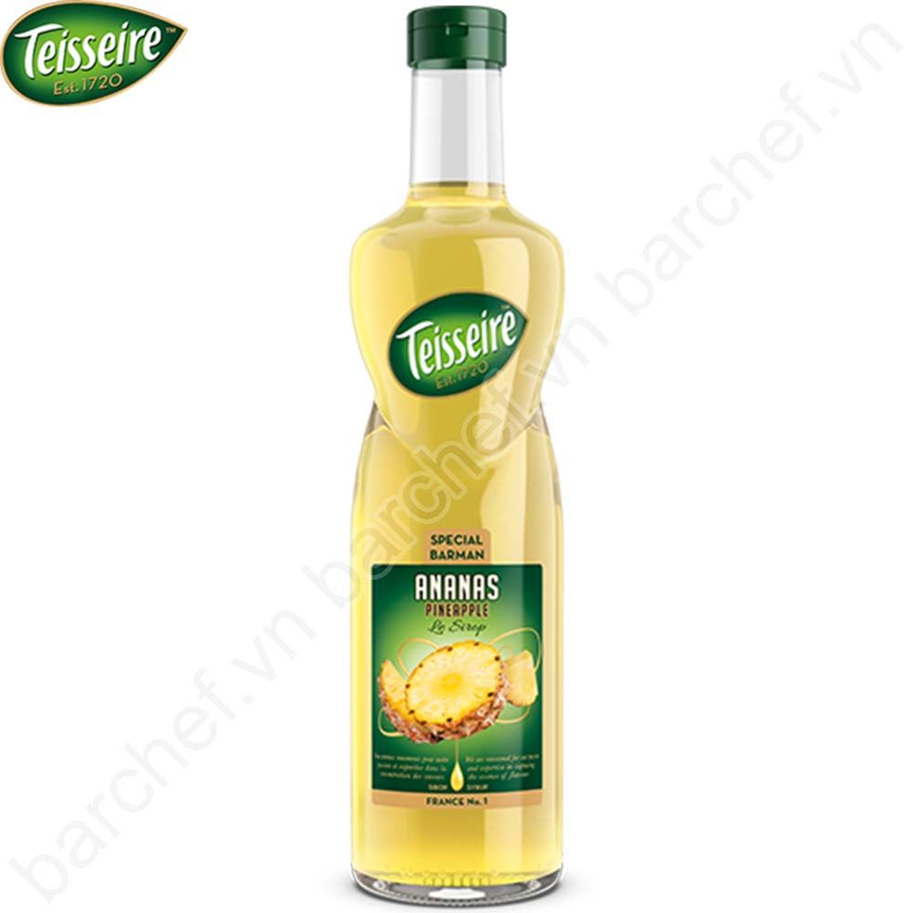 Siro Dứa Teisseire (Pineapple syrup) - chai 700ml