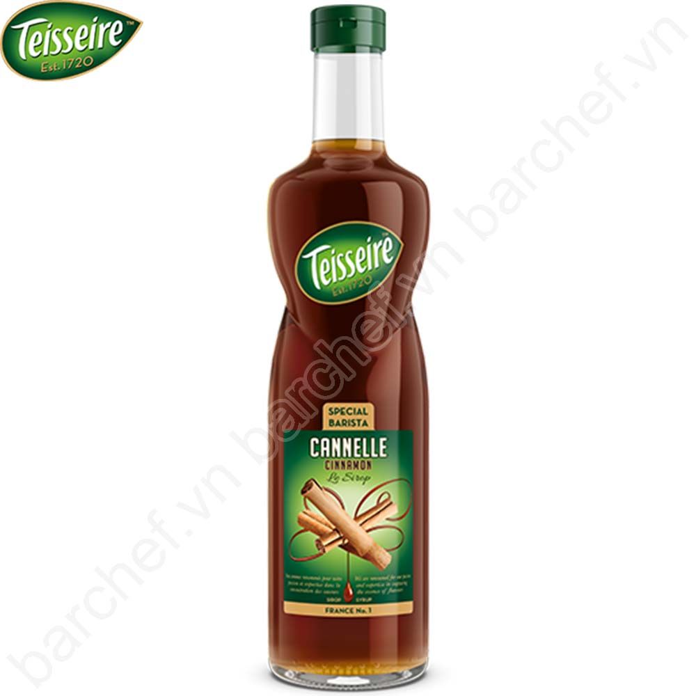 Siro Quế Teisseire (Cinnamon syrup) - chai 700ml