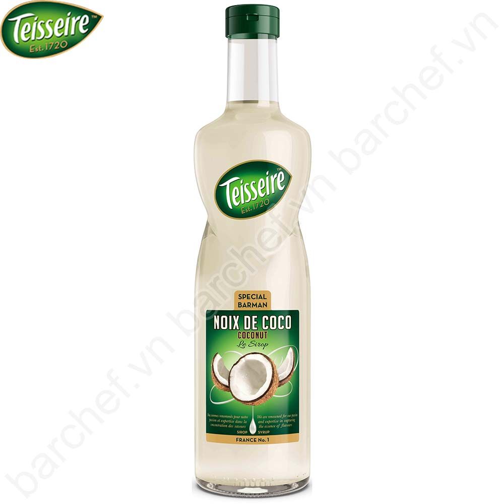 Siro Dừa Teisseire (Coconut syrup) - chai 700ml