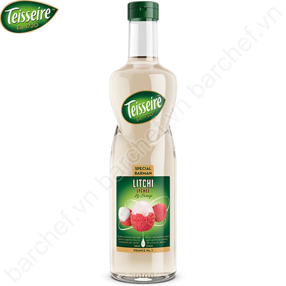 Siro Vải Teisseire (Lychee syrup) - chai 700ml