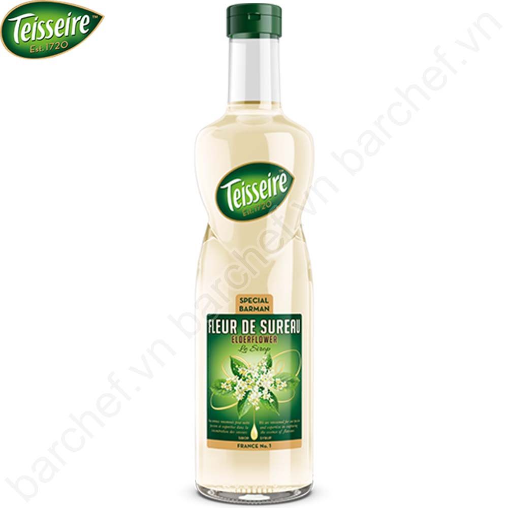 Siro Hoa cơm cháy Teisseire (Elderflower syrup) - chai 700ml