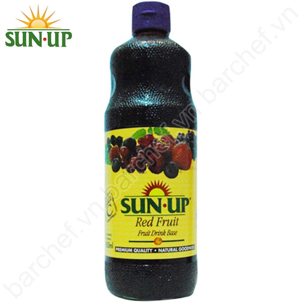 Siro Hỗn hợp quả đỏ Sun-up (Red Fruit CFJ) - chai 850ml