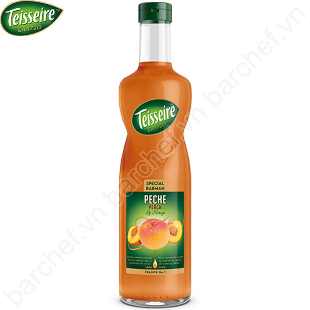 Siro Đào Teisseire (Peach syrup) - chai 700ml