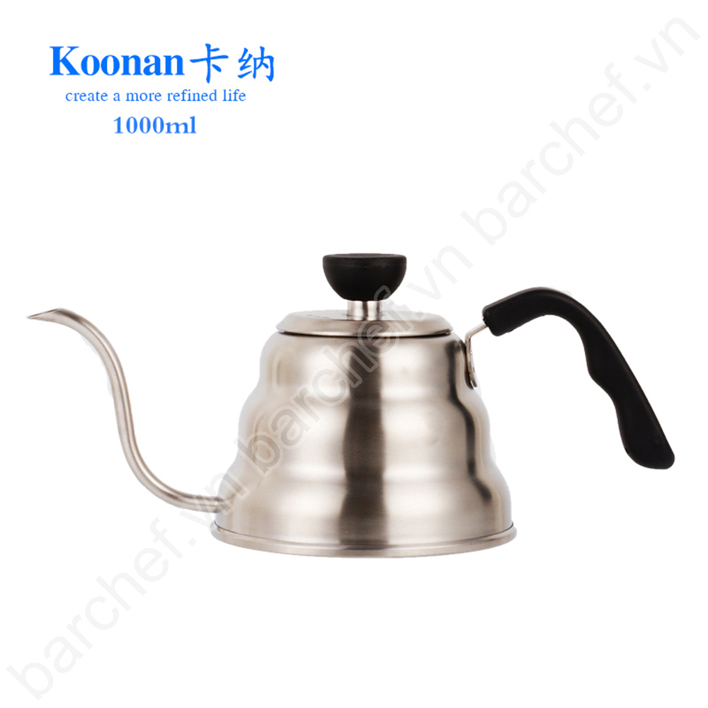 Ấm pha cà phê pour over (drip) 1L Koonan (KN-100H)