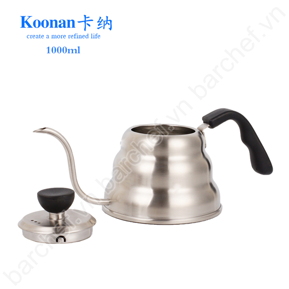 Ấm pha cà phê pour over (drip) 1L Koonan (KN-100H)