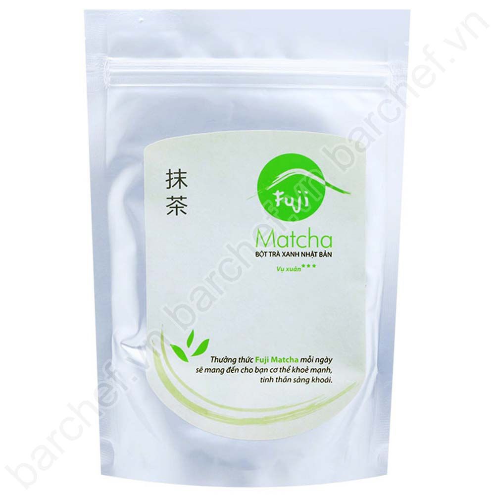 Bột trà xanh Fuji Matcha Chính Sơn vụ Xuân - túi 100g