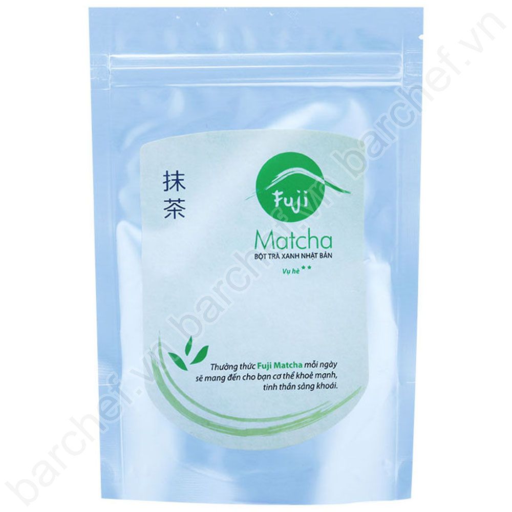 Bột trà xanh Fuji Matcha Chính Sơn vụ Hè - túi 100g