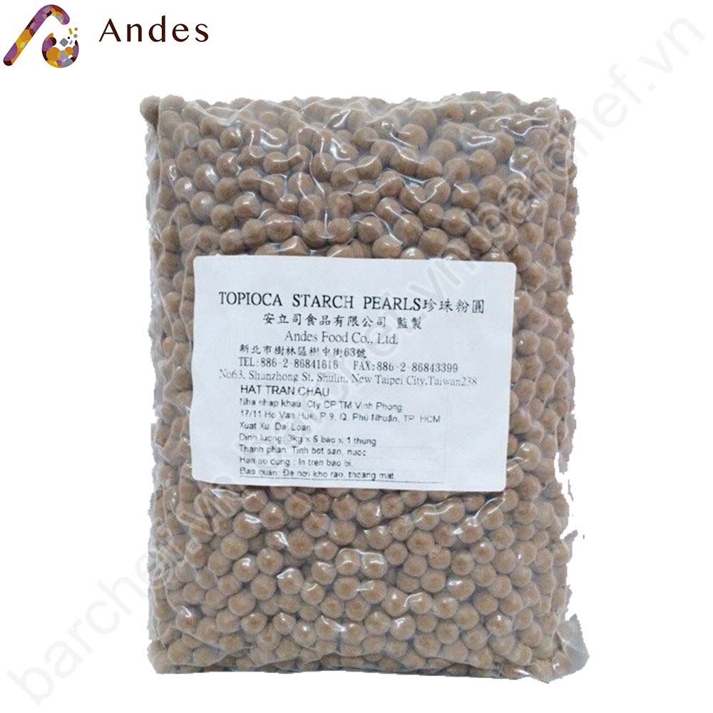 Trân châu sống Caramel Andes - túi 3kg