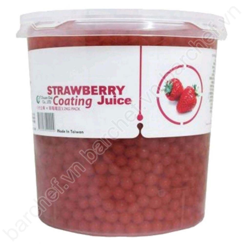 Hạt thủy tinh vị Dâu tây Chuandai (Strawberry) - hộp 3.2kg