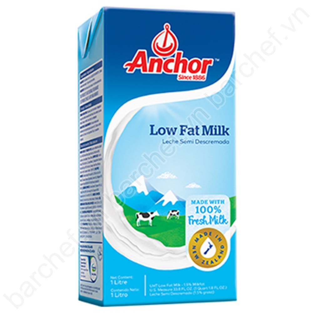 Sữa tươi tách kem Anchor - hộp 1L