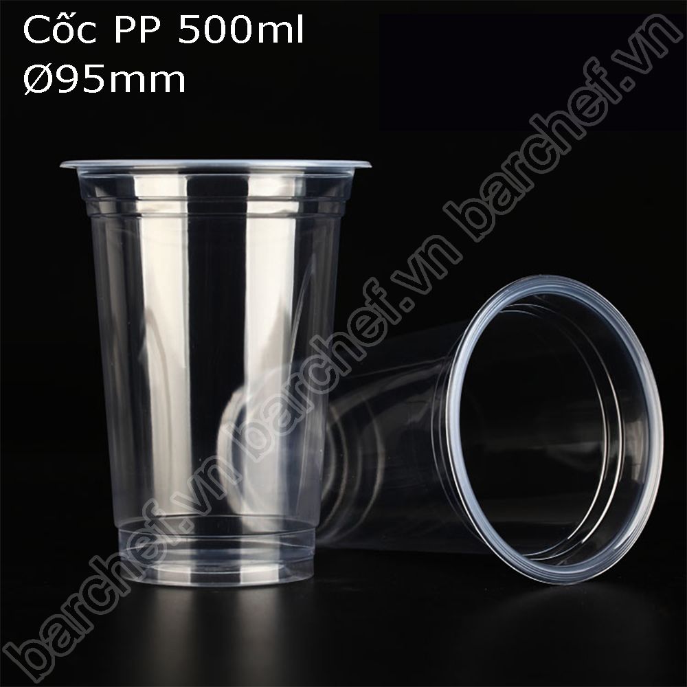 Cốc PP 500ml phi 95