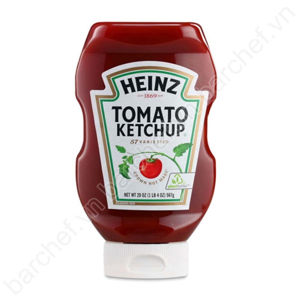 Tương cà chai úp ngược Heinz - chai 567g (Tomato ketchup)