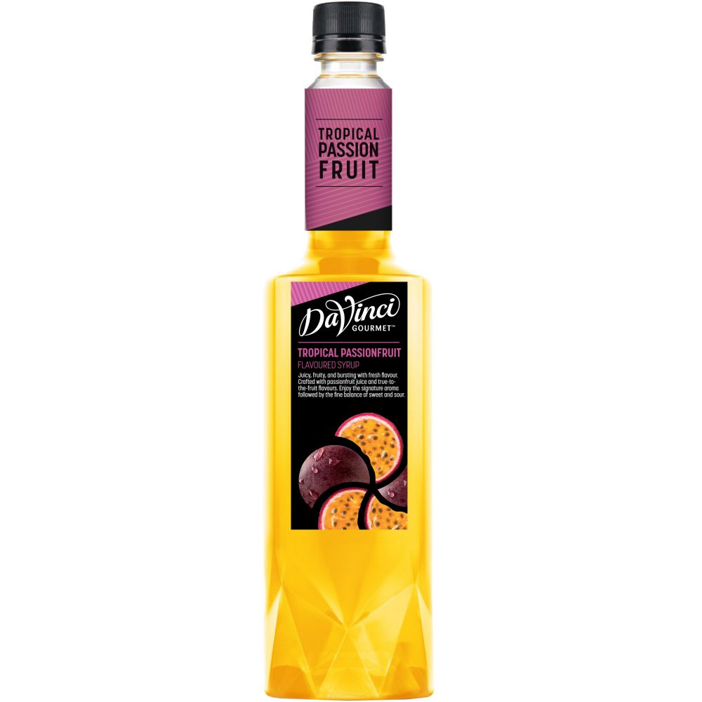 Siro Chanh dây Davinci Gourmet (Passion fruit Mixologist Syrup) - chai 750ml