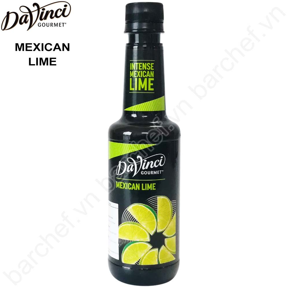 Hương Chanh xanh Mexico cô đặc Davinci Goumet (DVG Intense Mexican Lime) - chai 375ml