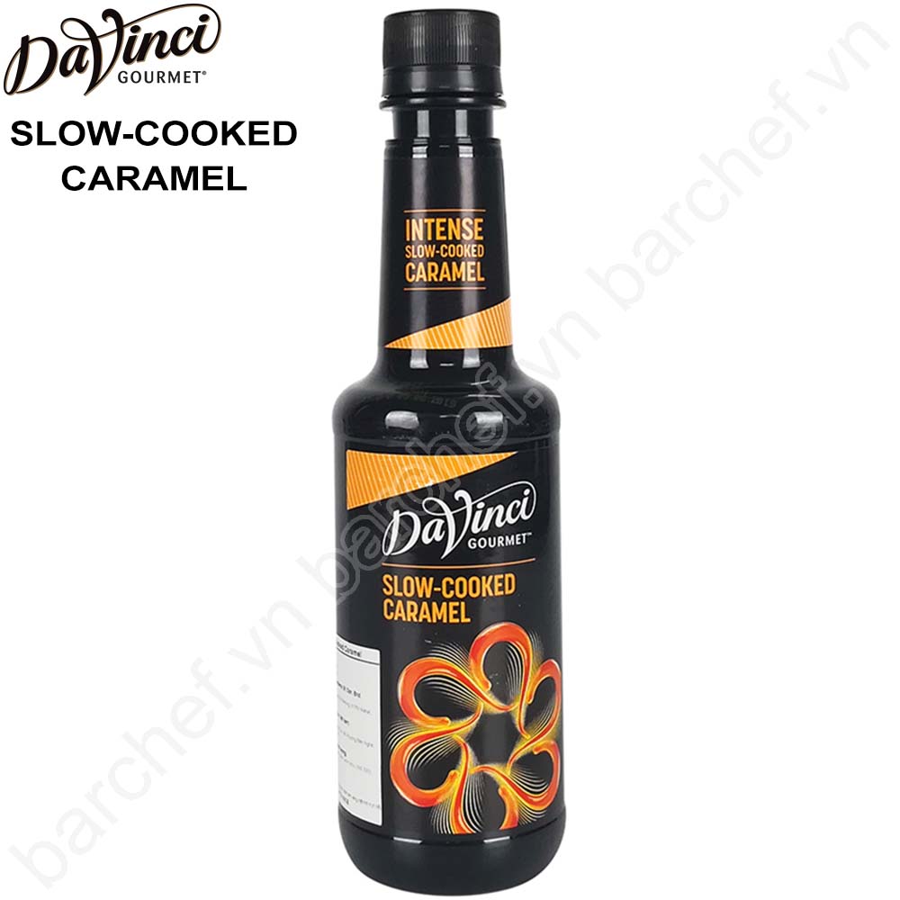 Hương Caramen nấu chậm cô đặc Davinci Goumet (DVG Intense Slow-Cooked Caramel) - chai 375ml