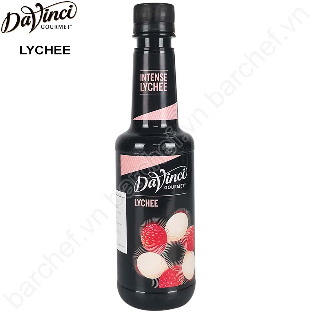 Hương Vải cô đặc Davinci Goumet (DVG Intense Lychee) - chai 375ml