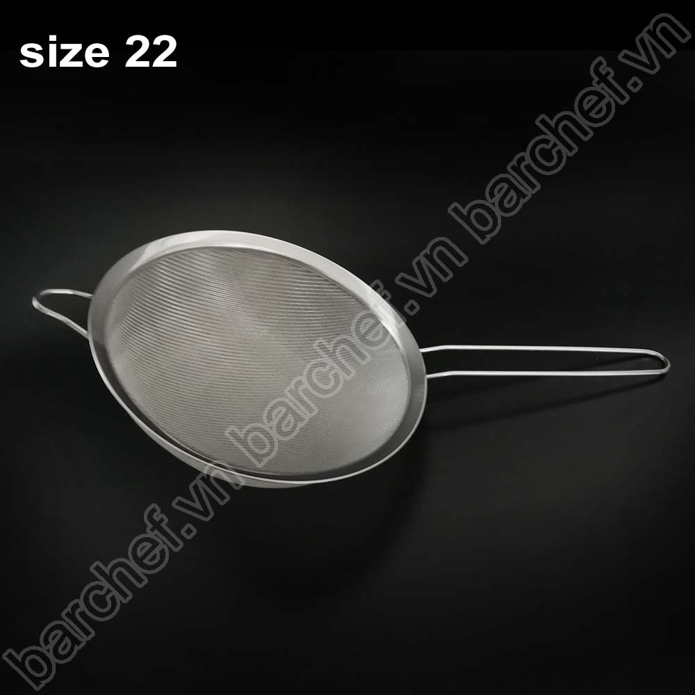 Rây lọc inox size 22