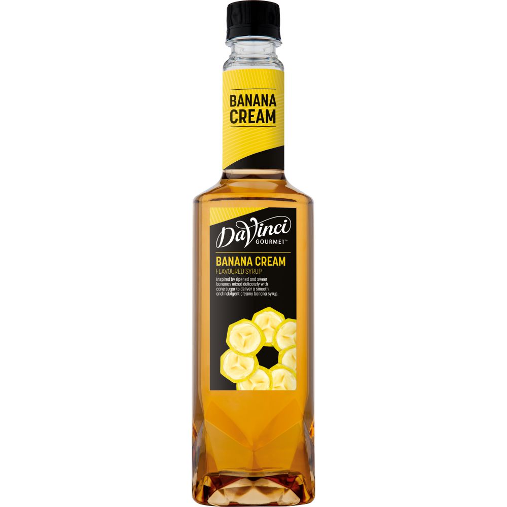 Siro kem Chuối Davinci Gourmet (DVG Banana Cream Mixologist Syrup) - chai 750ml