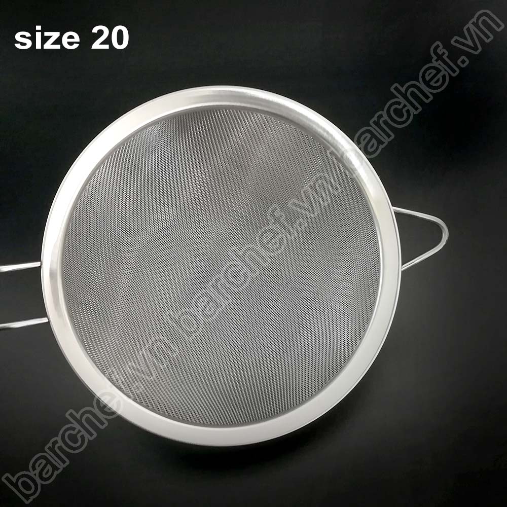 Rây lọc inox size 20