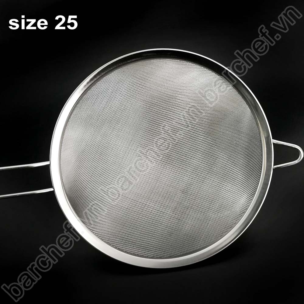 Rây lọc inox size 25