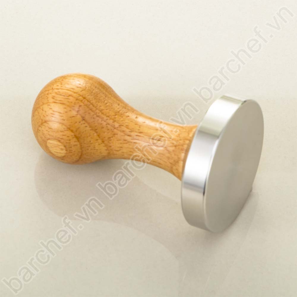 Tamper 58mm cán gỗ