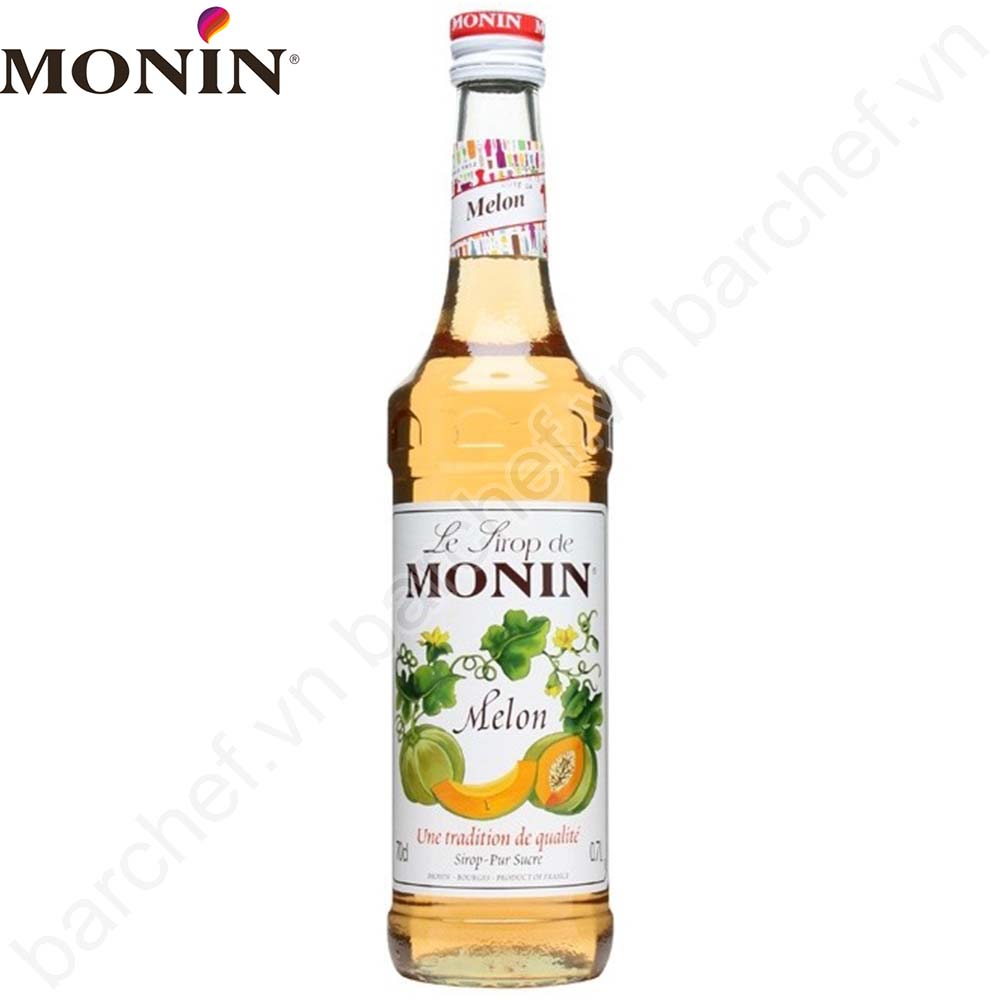 Siro Dưa lưới Monin (Melon syrup) - chai 700ml