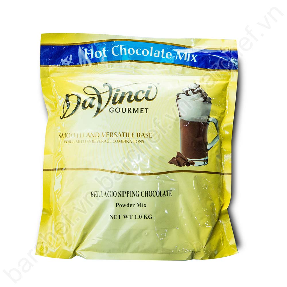 Bột sô-cô-la Bellagio Sipping Davinci Gourmet - túi 1kg