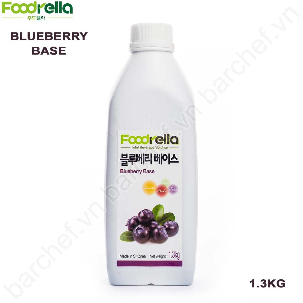 Mứt Việt quất Foodrella (Blueberry Puree) - chai 1,3kg