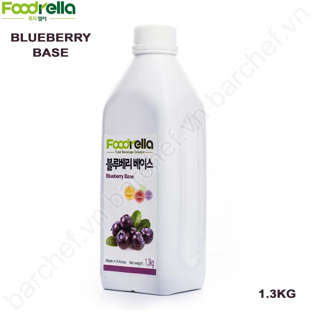 Mứt Việt quất Foodrella (Blueberry Puree) - chai 1,3kg