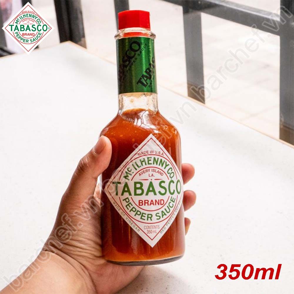 Sốt ớt đỏ hiệu Tabasco - lọ 350ml