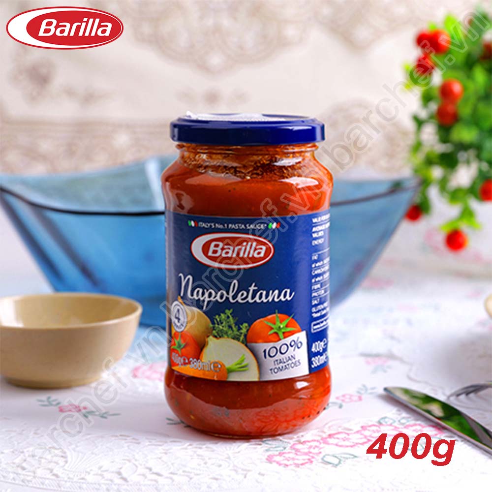 Sốt cà và rau củ Napoletana Barilla – lọ 400gr