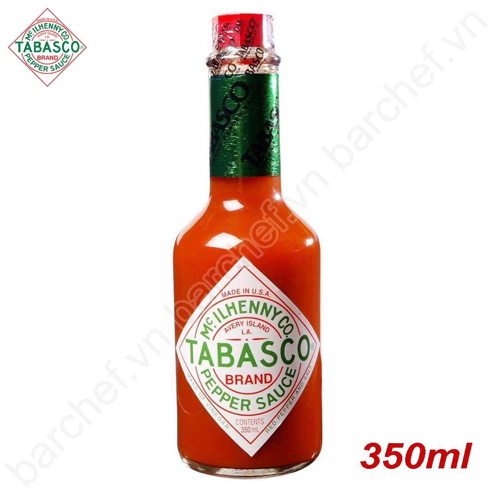 Sốt ớt đỏ hiệu Tabasco - lọ 350ml