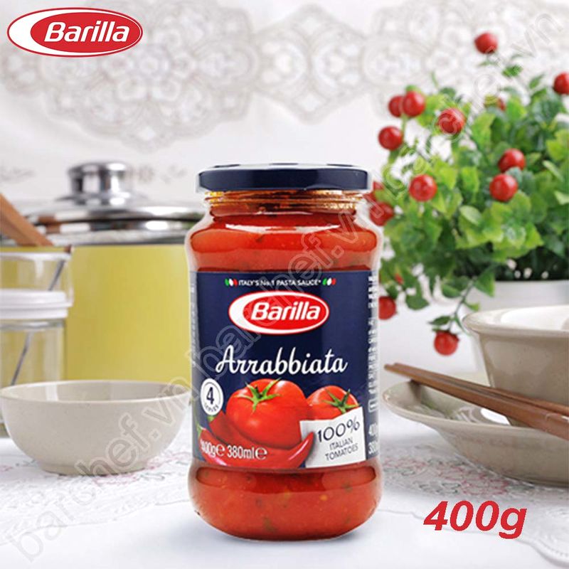 Sốt ớt Arrabiata Barilla – lọ 400gr