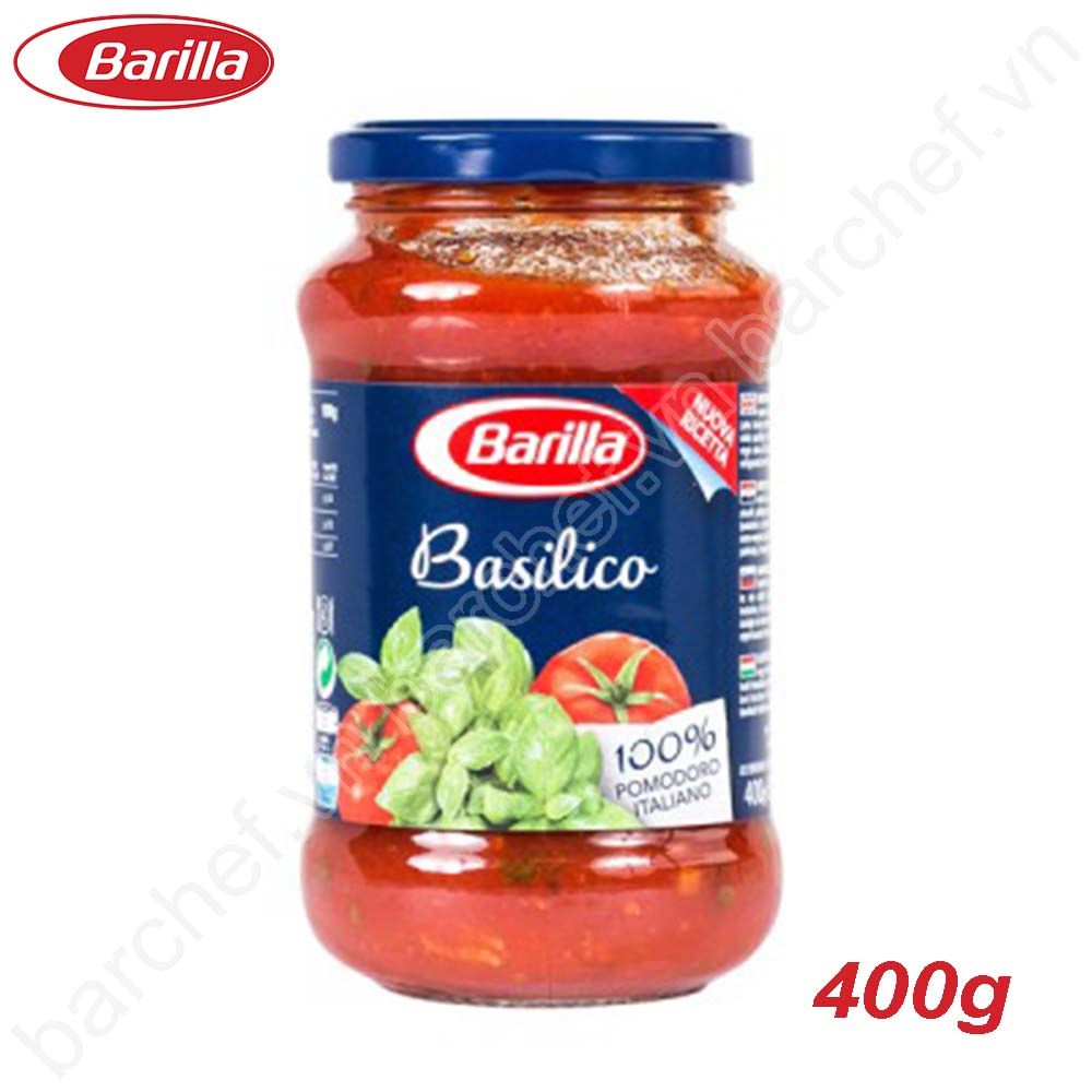 Sốt lá thơm Basilico Barilla – lọ 400gr