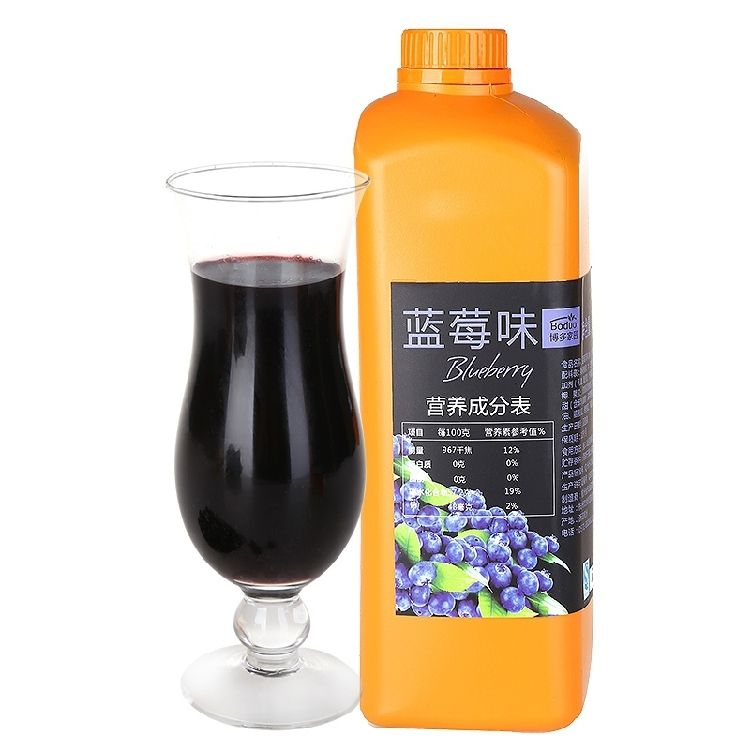 Siro Việt quất Boduo (Blueberry) - can 2L